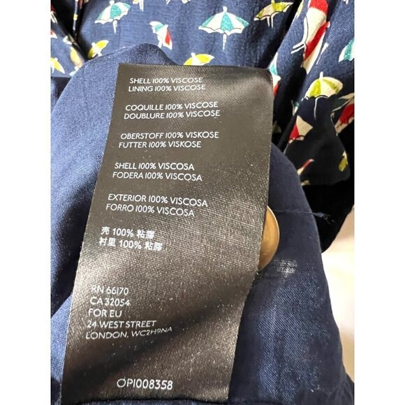 Maeve by Anthropologie umbrella print dress with‎ pockets plus size 24 - Picture 11 of 13